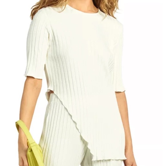 ⭐️New SIMON MILLER Koopa Rib Knit Top In Macadamia⭐️ - Picture 2 of 4
